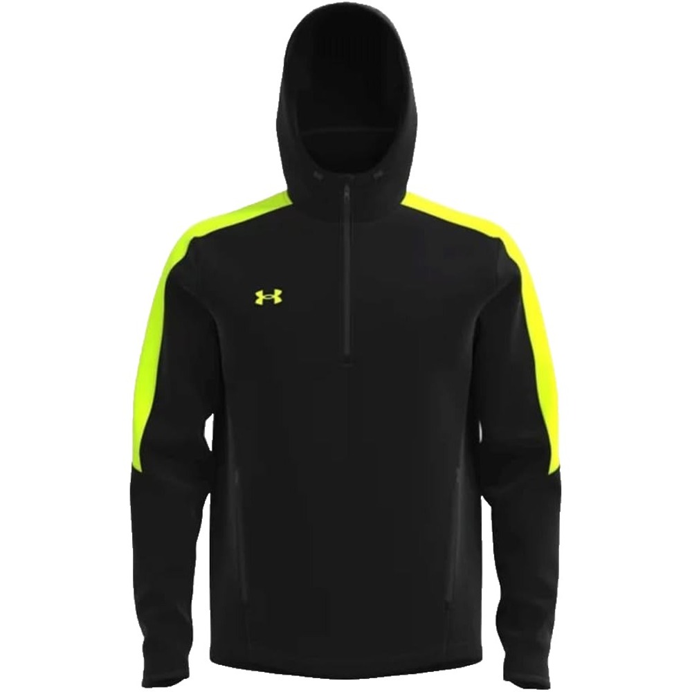 NWT Under Armour Storm Armour Fleece Loose Water Repellent  1/2 Zip Pullover SM‎